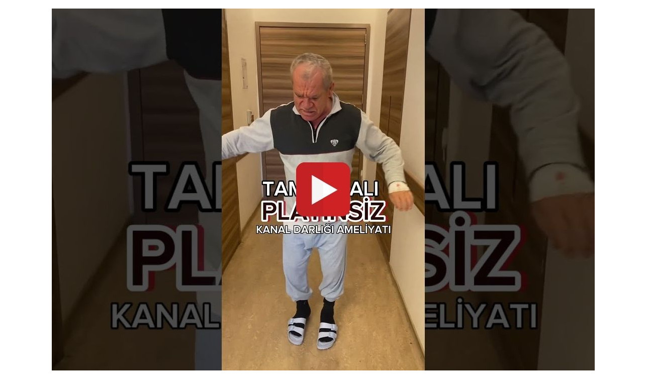 TAM KAPALI OMURİLİK KANAL DARLIĞI AMELİYATI